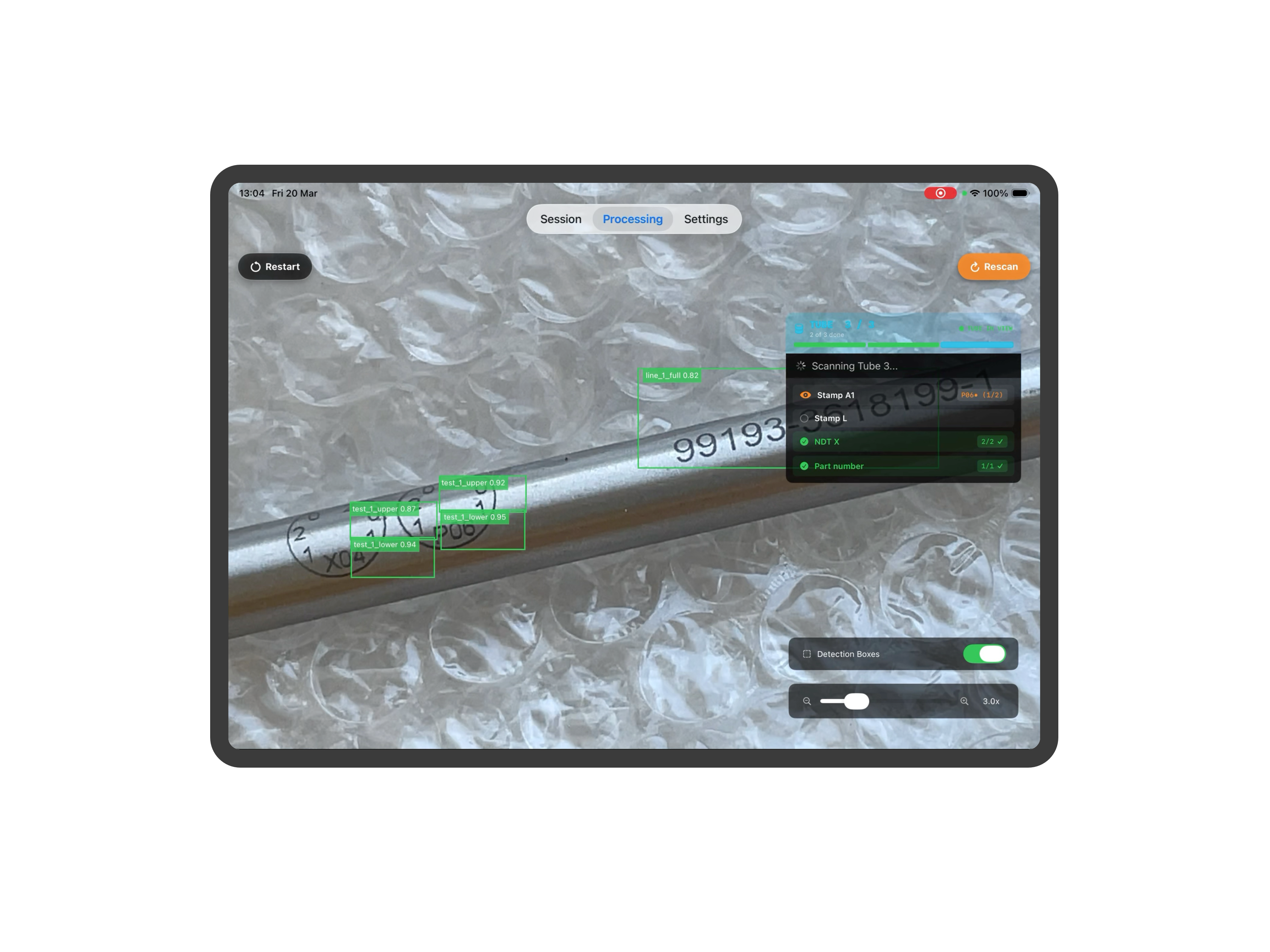 Traditional manual inspection