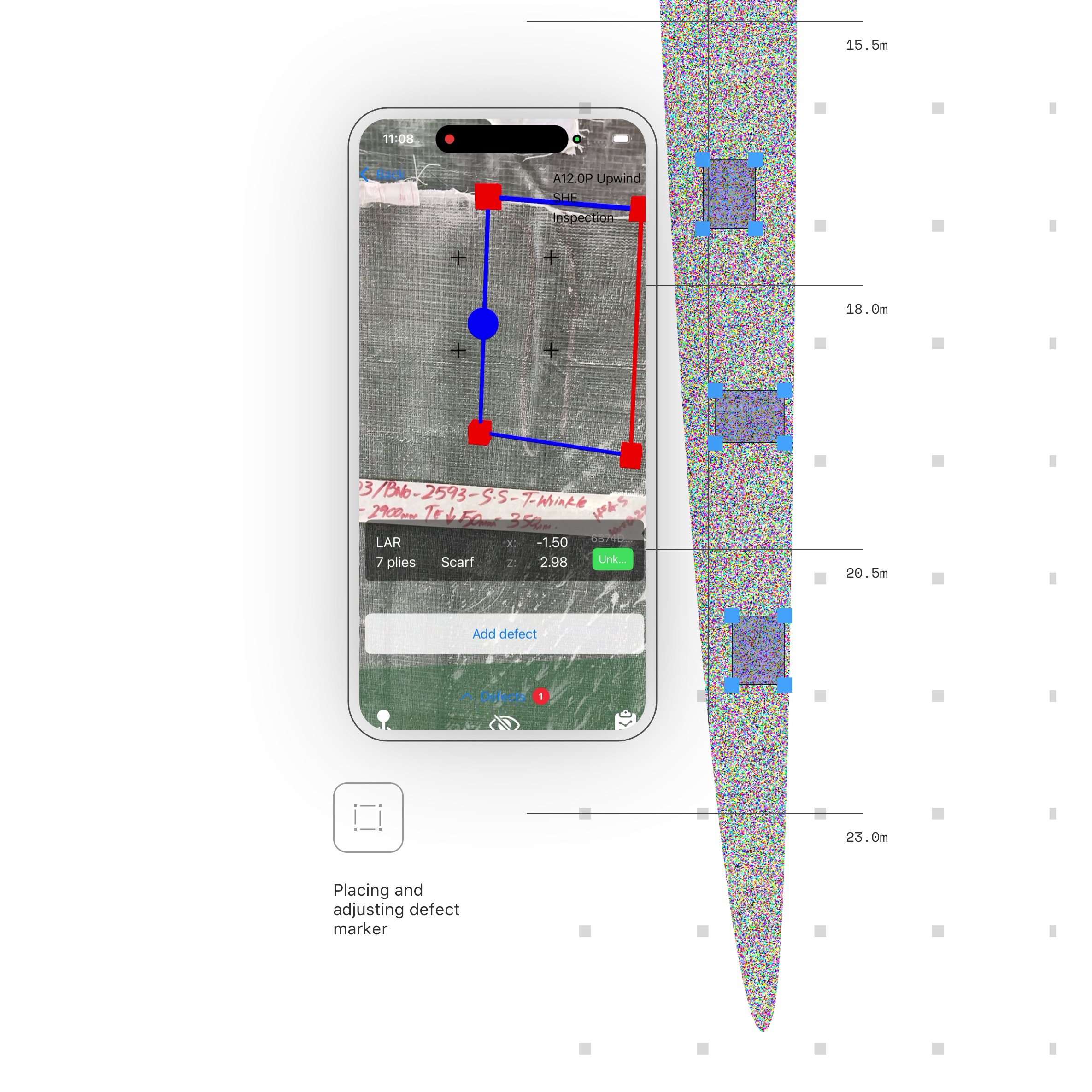 AR spatial inspection
